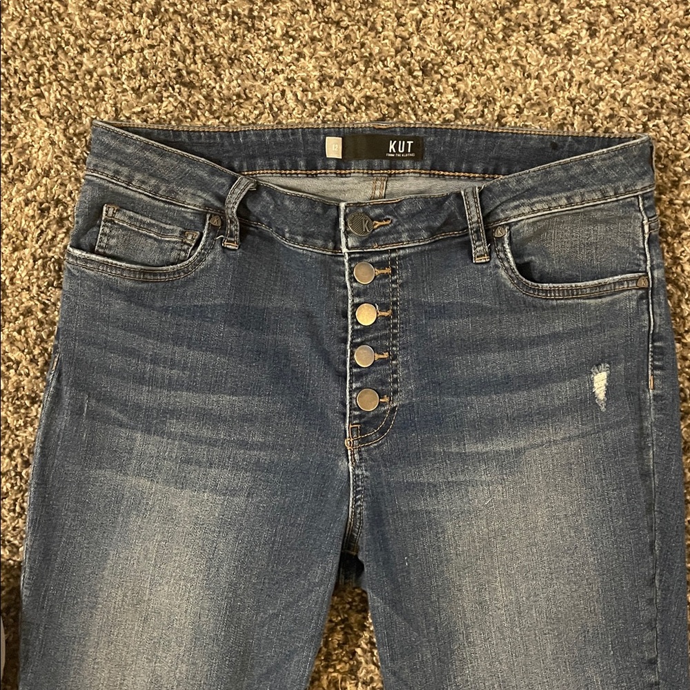Kut from the cloth stretch skinny jeans. - Picture 2 of 5